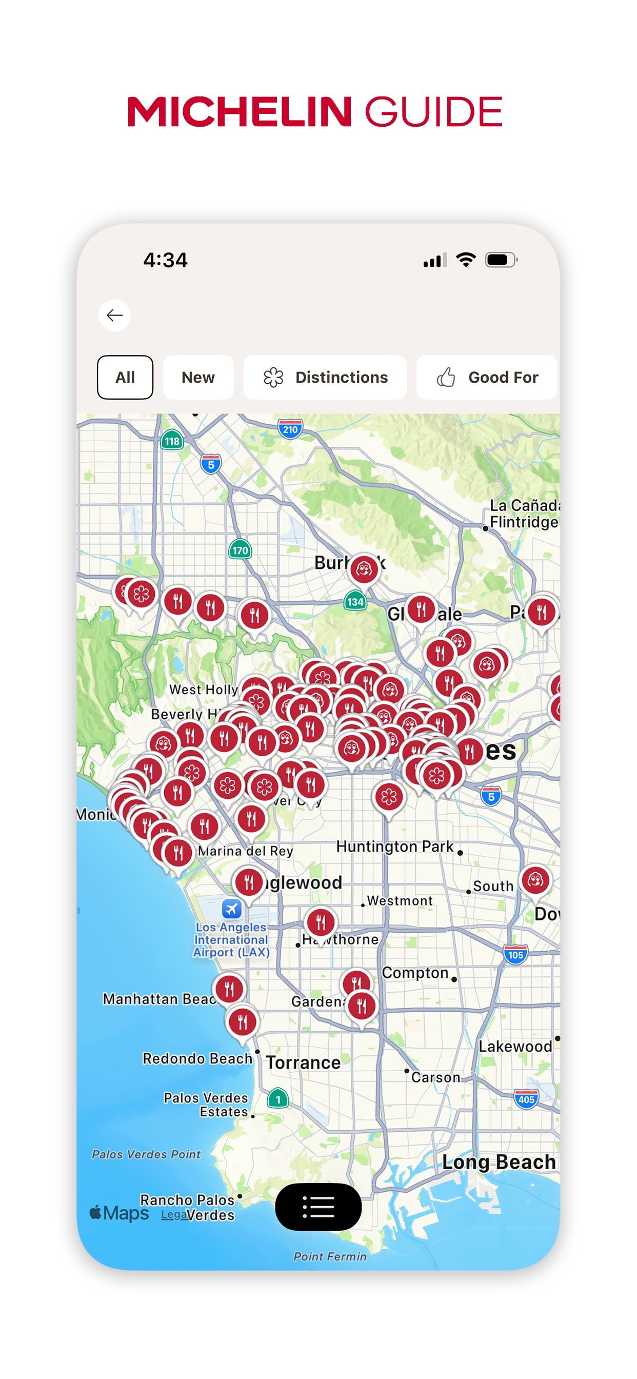 The MICHELIN Guide iPhone screenshot 3