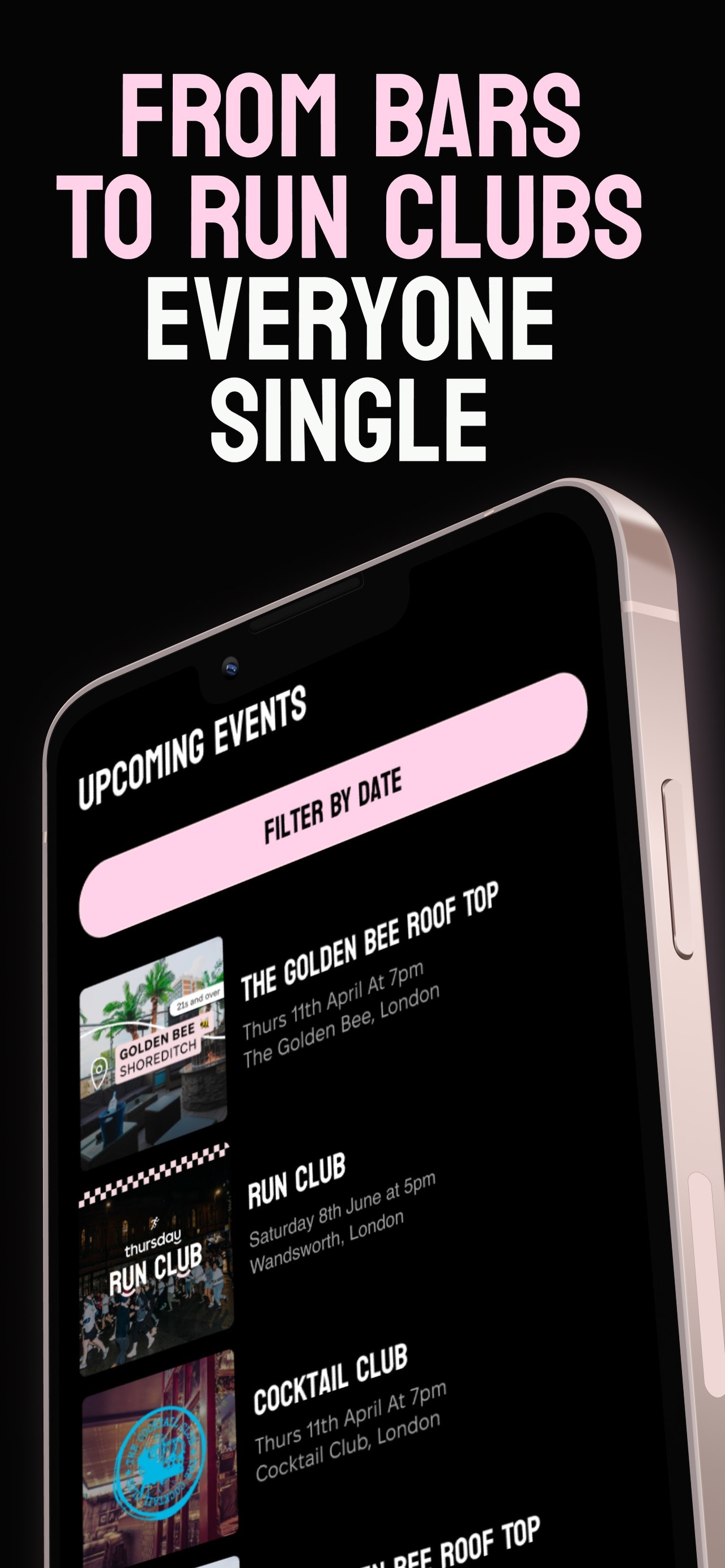 Thursday Events iPhone screenshot 2
