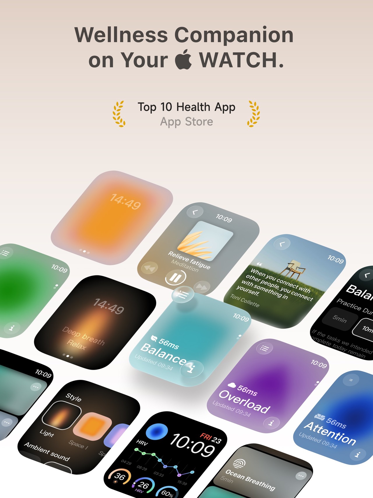 TIDE: Sleep, Focus, Meditation iPad screenshot 3