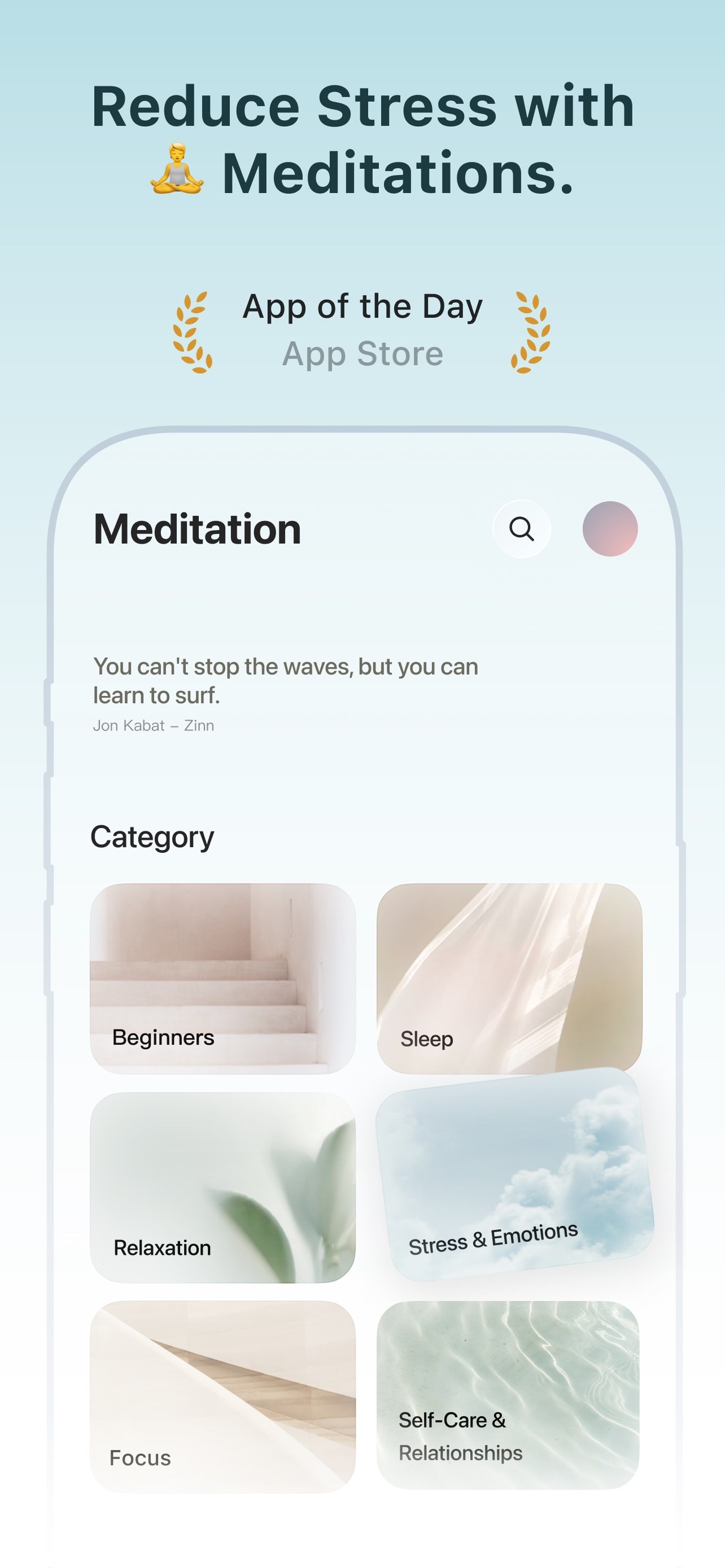 TIDE: Sleep, Focus, Meditation iPhone screenshot 5