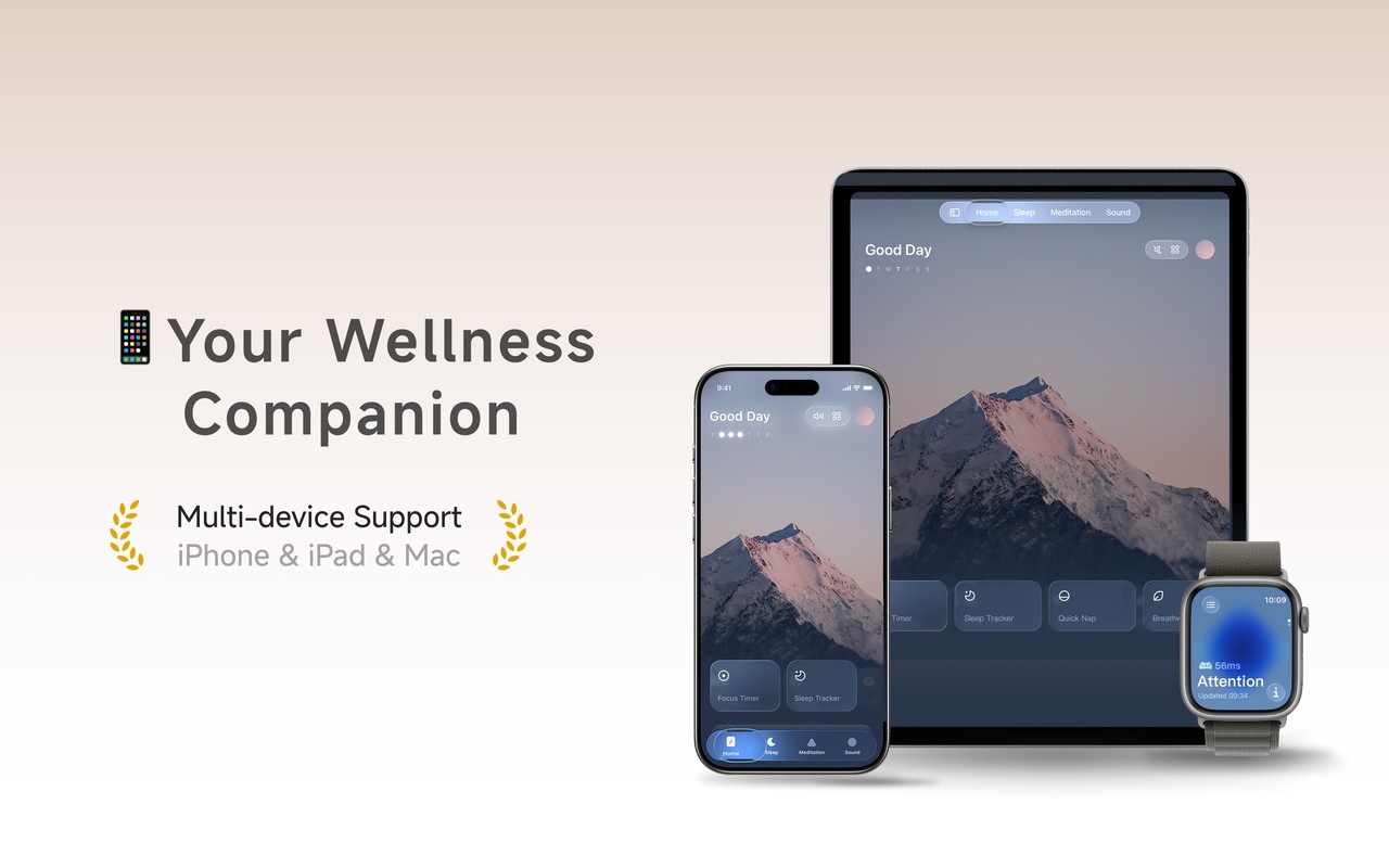TIDE: Sleep, Focus, Meditation Mac screenshot 2