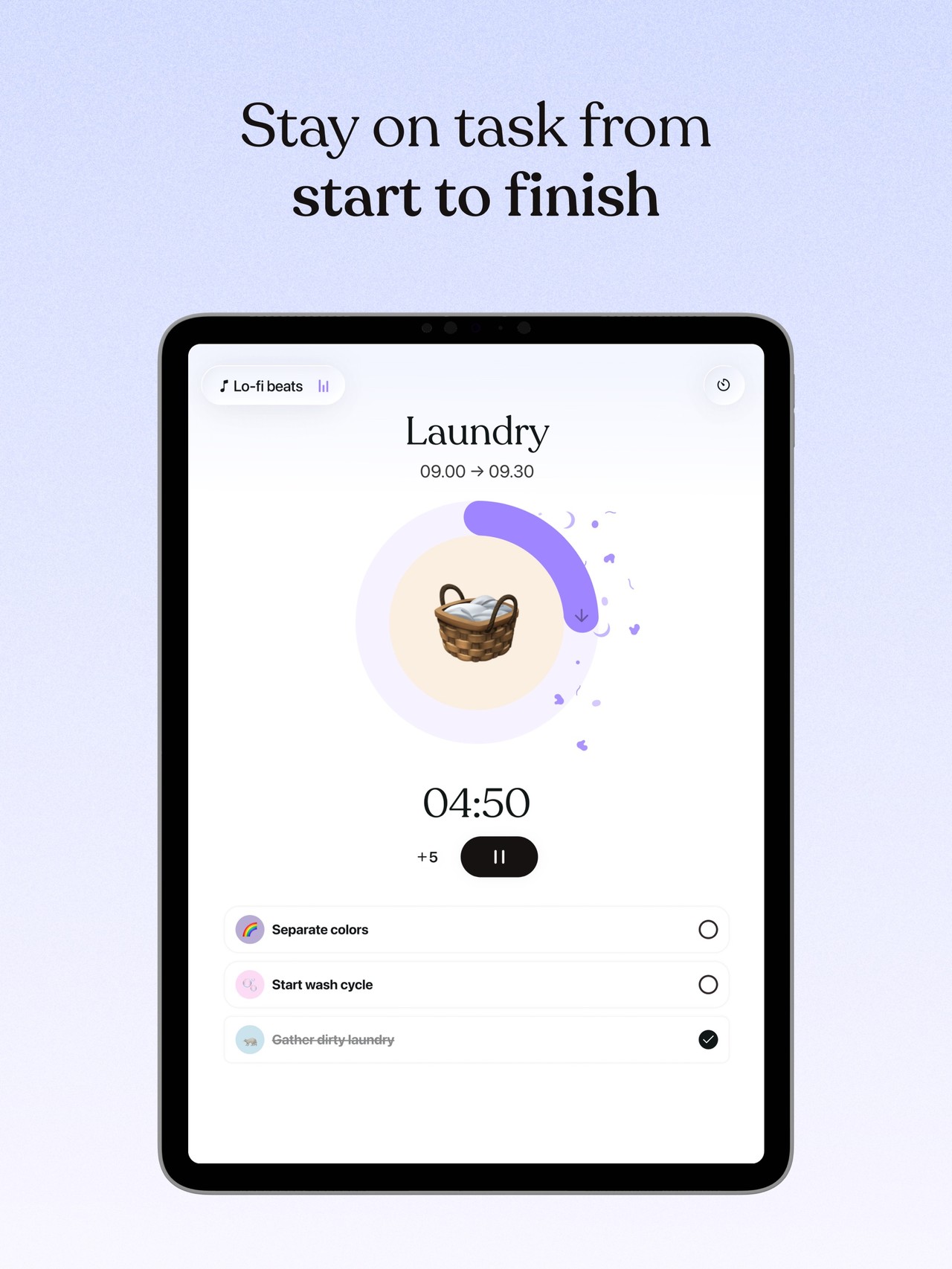 Tiimo: To Do List & AI Planner iPad screenshot 4