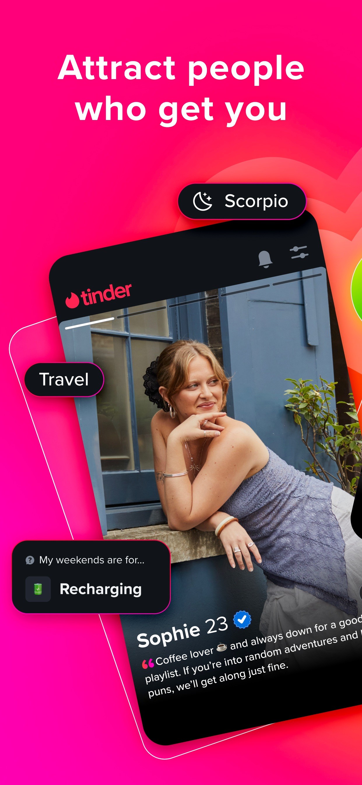 Tinder Dating App: Date & Chat iPhone screenshot 3