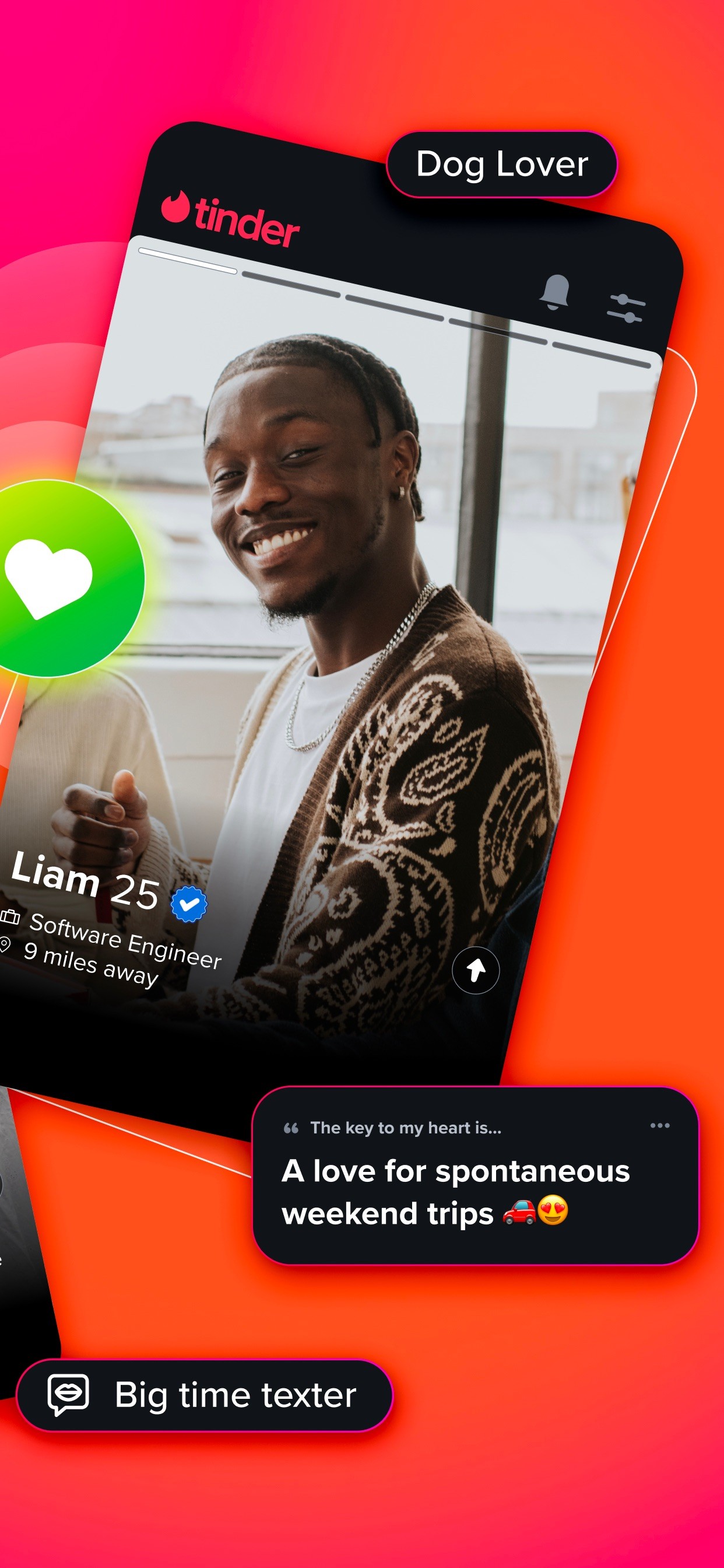 Tinder Dating App: Date & Chat iPhone screenshot 4