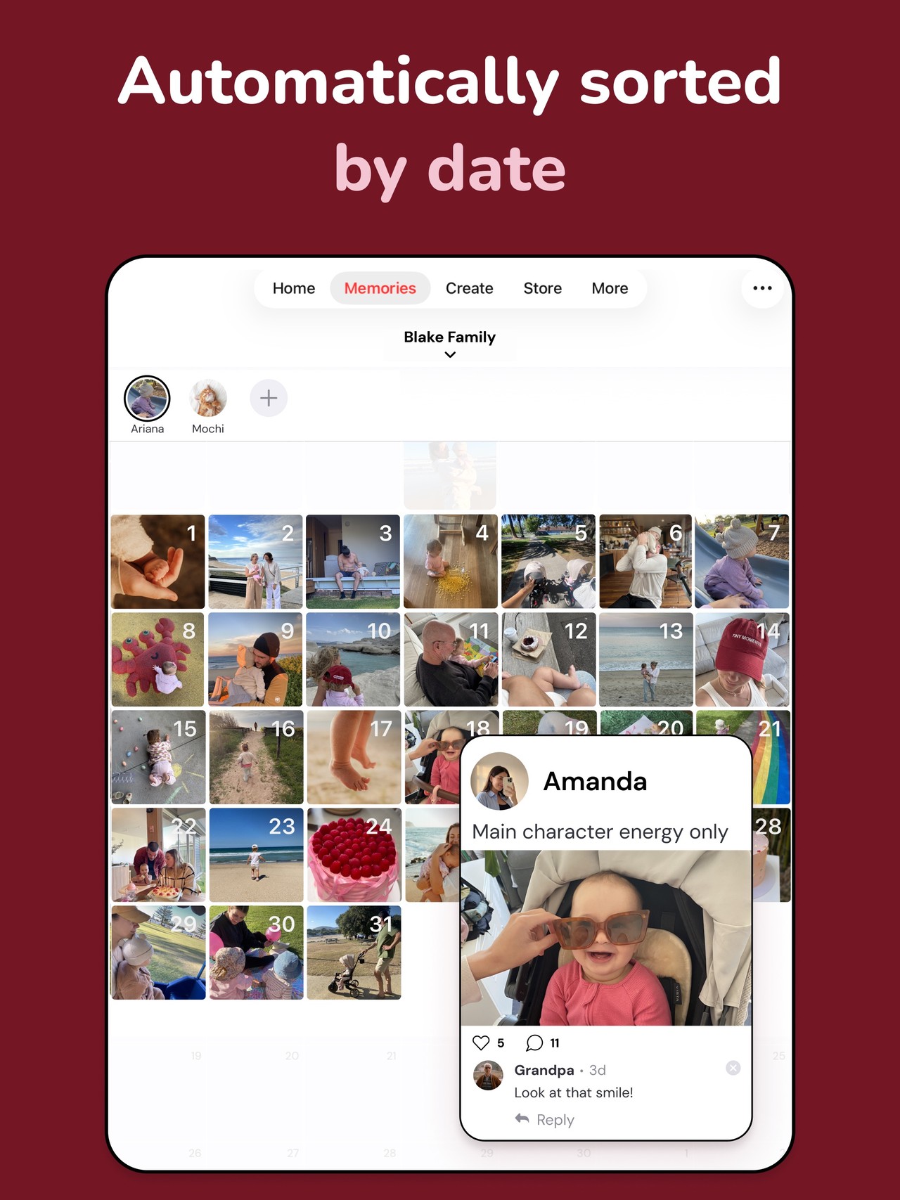 Tinybeans Private Family Album iPad screenshot 4