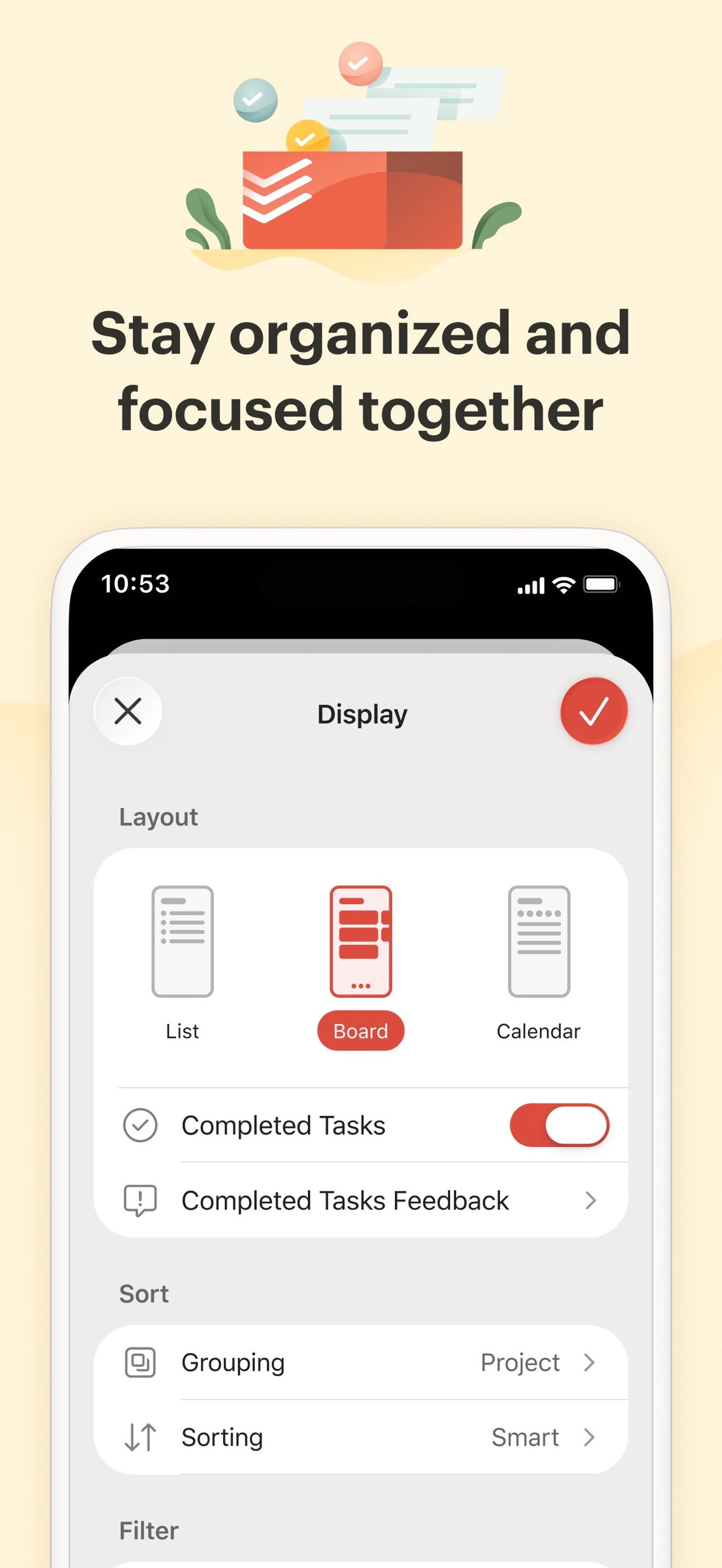 Todoist: To Do List & Calendar iPhone screenshot 6