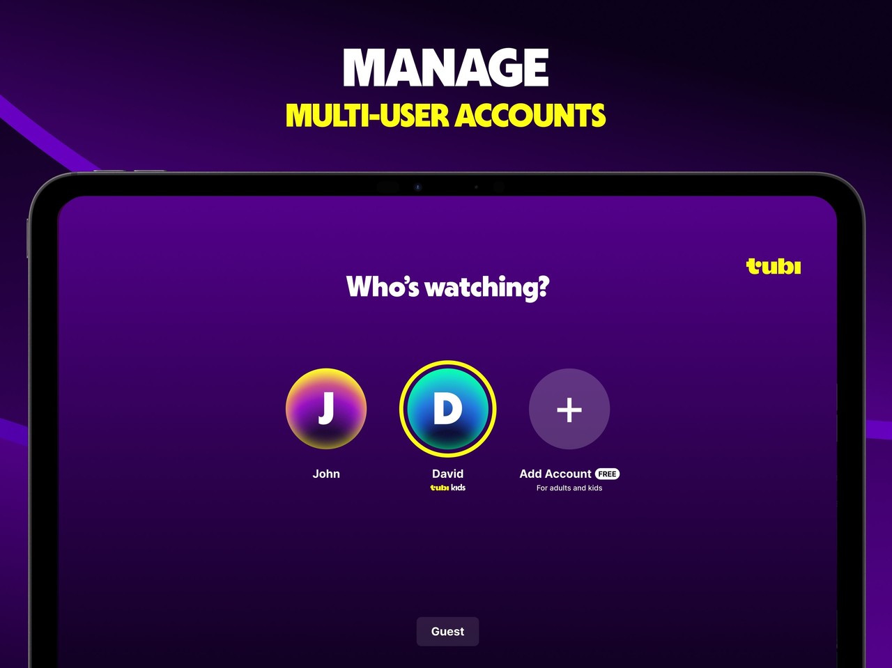 Tubi: Movies & Live TV iPad screenshot 4
