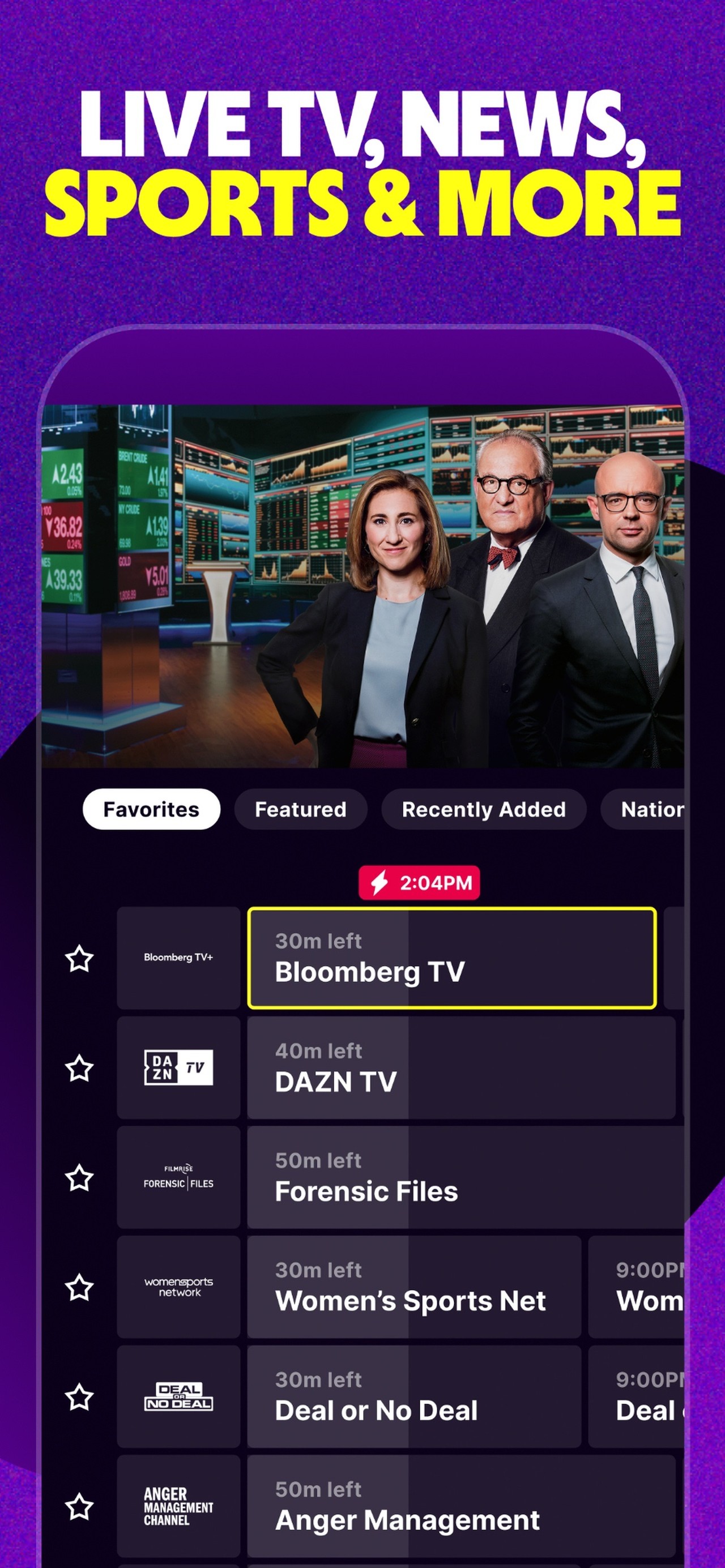 Tubi: Movies & Live TV iPhone screenshot 2