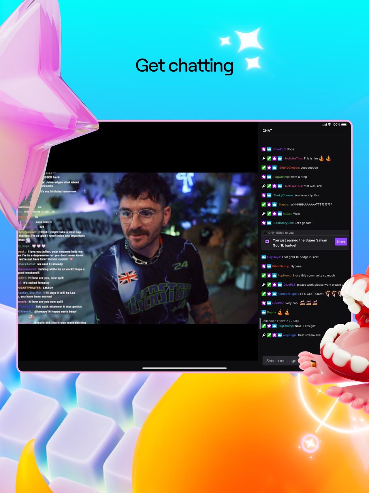 Twitch: Live Streaming iPad screenshot 4