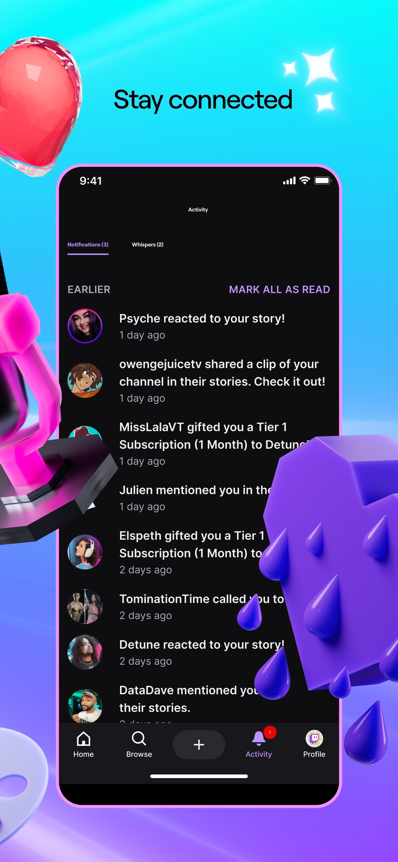 Twitch: Live Streaming iPhone screenshot 6