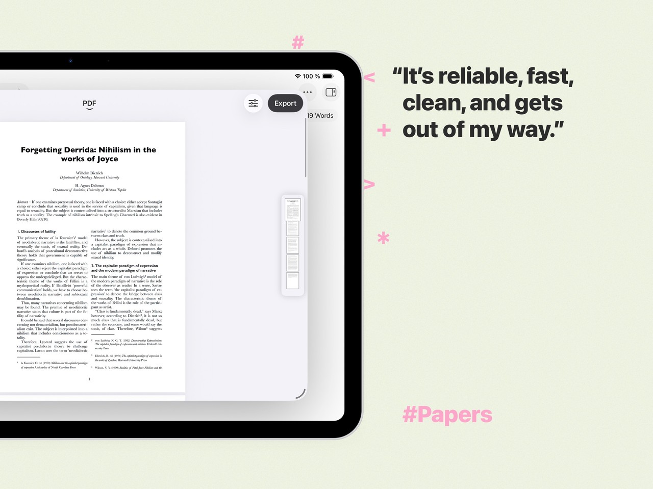 Ulysses: Writing App iPad screenshot 4
