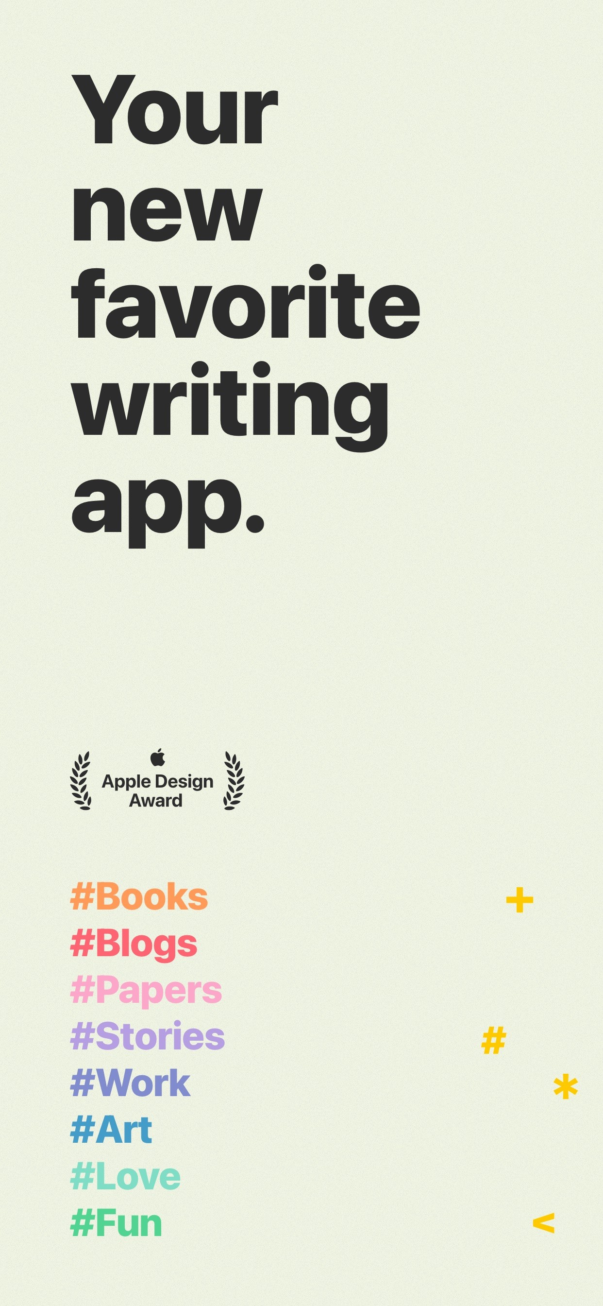 Ulysses: Writing App iPhone screenshot 1