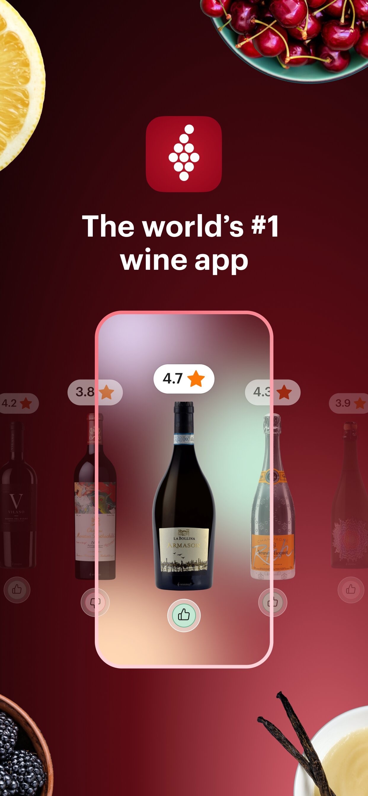Vivino: Drink The Right Wine iPhone screenshot 1
