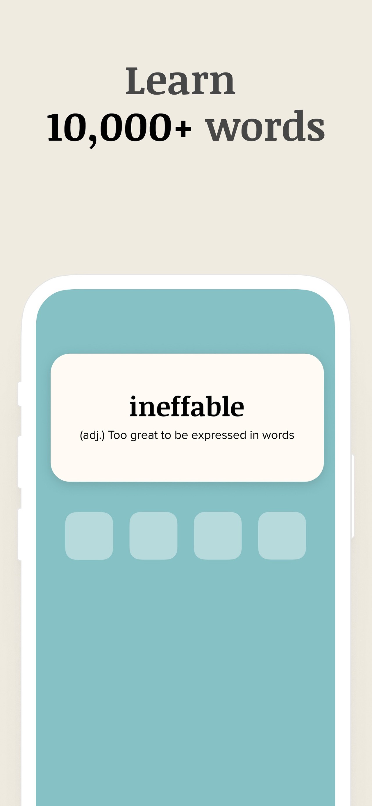 Vocabulary - Learn words daily iPhone screenshot 3