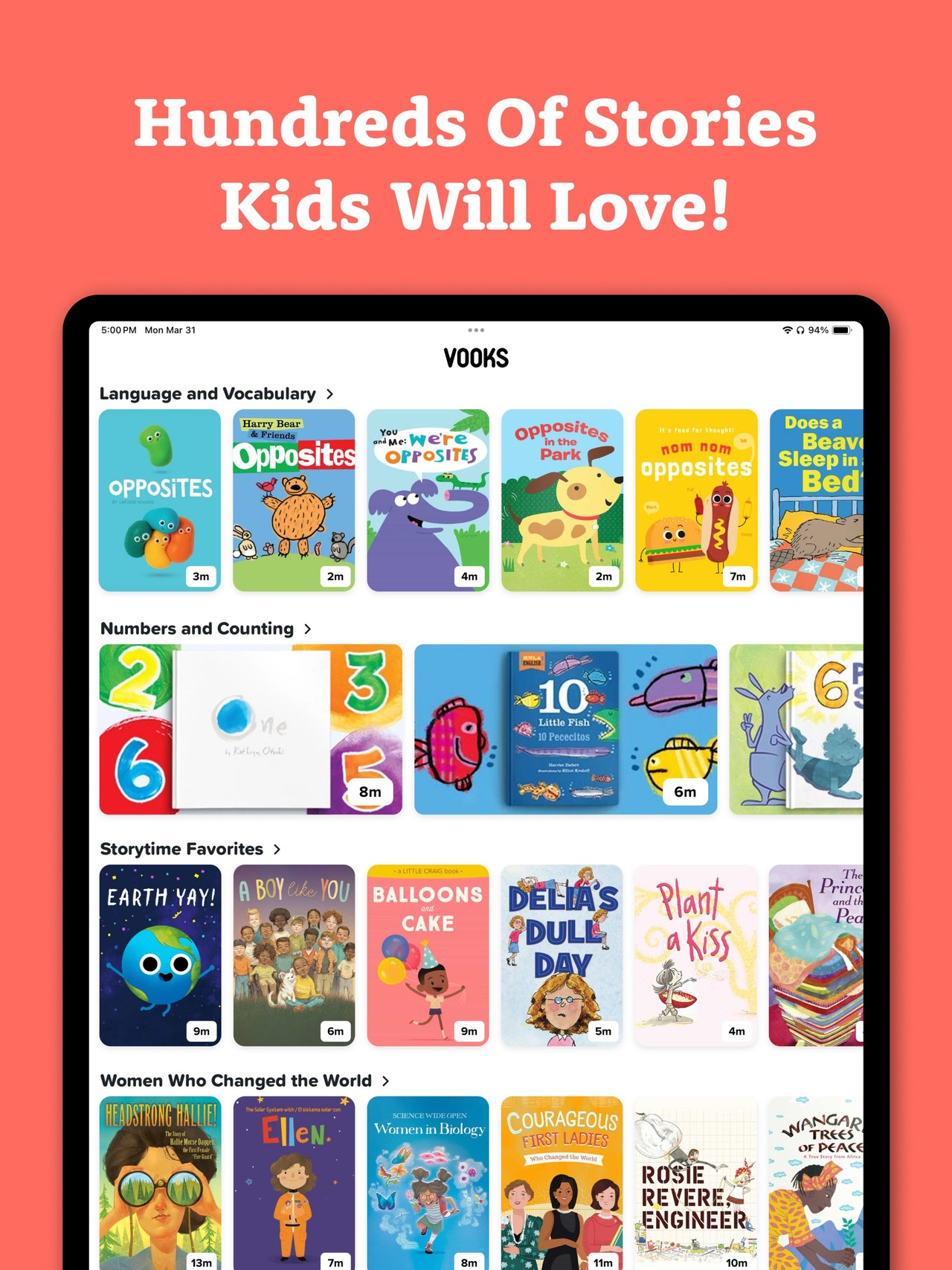 Vooks: Read-Aloud Kids' Books iPad screenshot 5