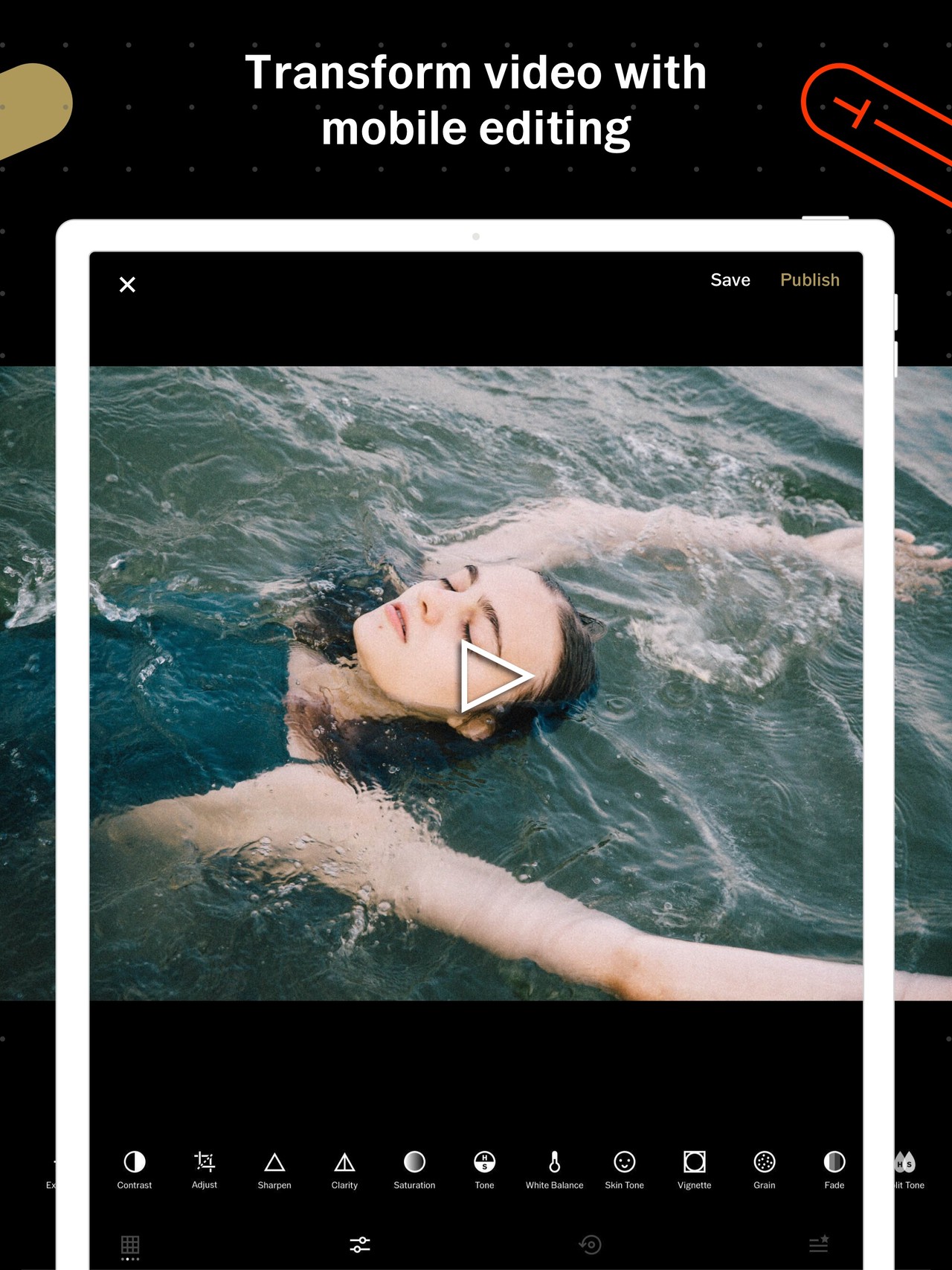 VSCO: Photo & Video Editor iPad screenshot 2