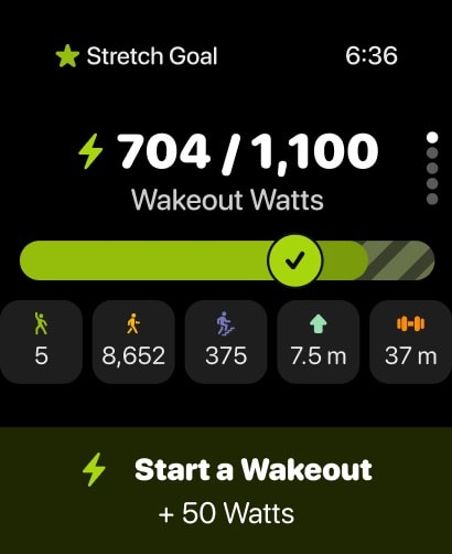 Wakeout! Break the Sit Habit Apple Watch screenshot 1