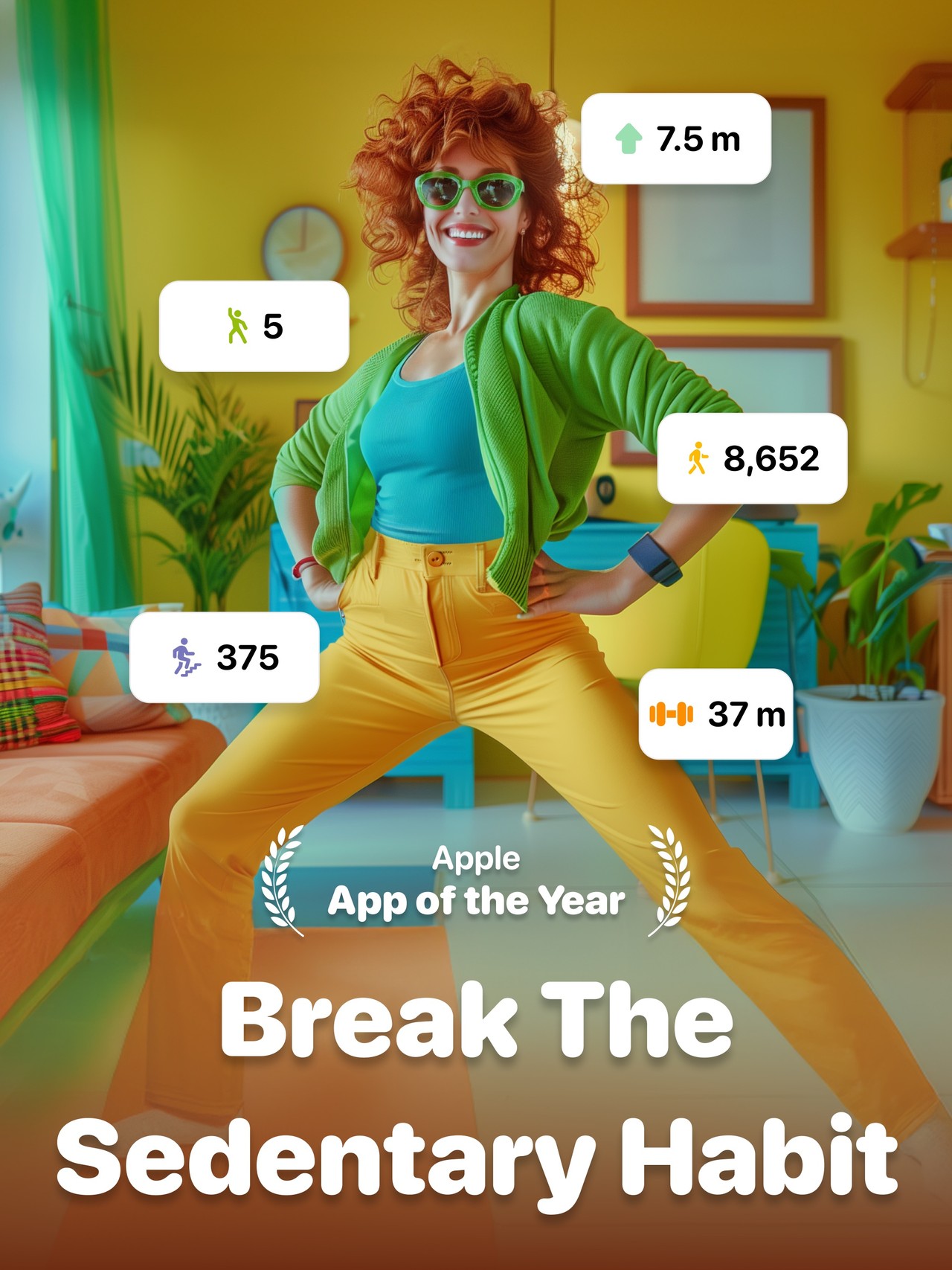 Wakeout! Break the Sit Habit iPad screenshot 1