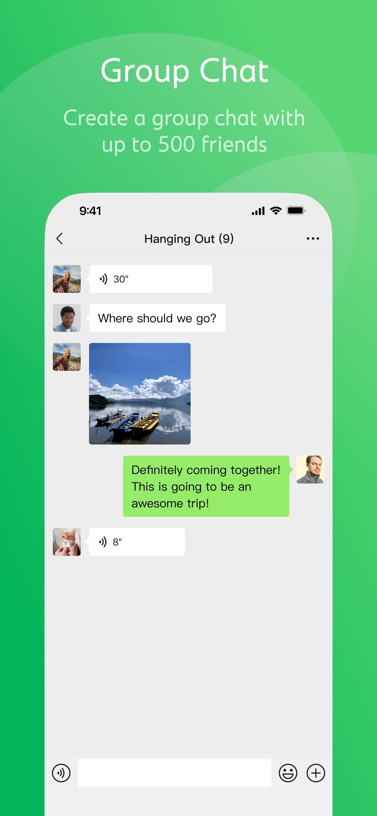 WeChat iPhone screenshot 2