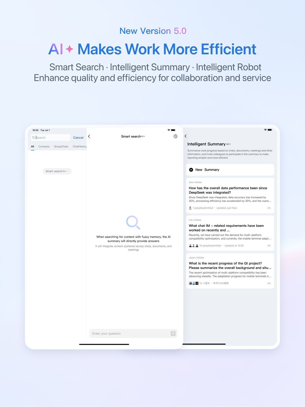 WeCom-Work Communication&Tools iPad screenshot 1