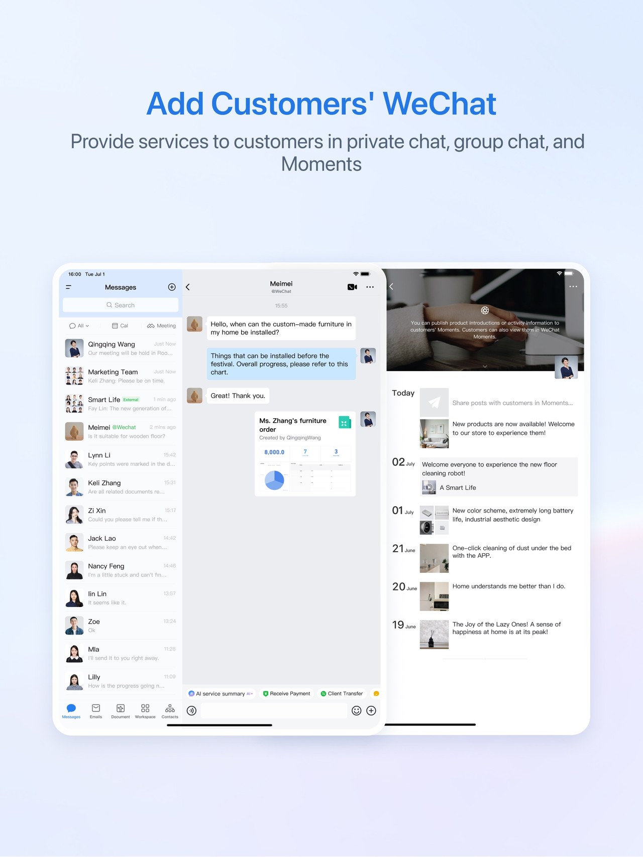 WeCom-Work Communication&Tools iPad screenshot 3
