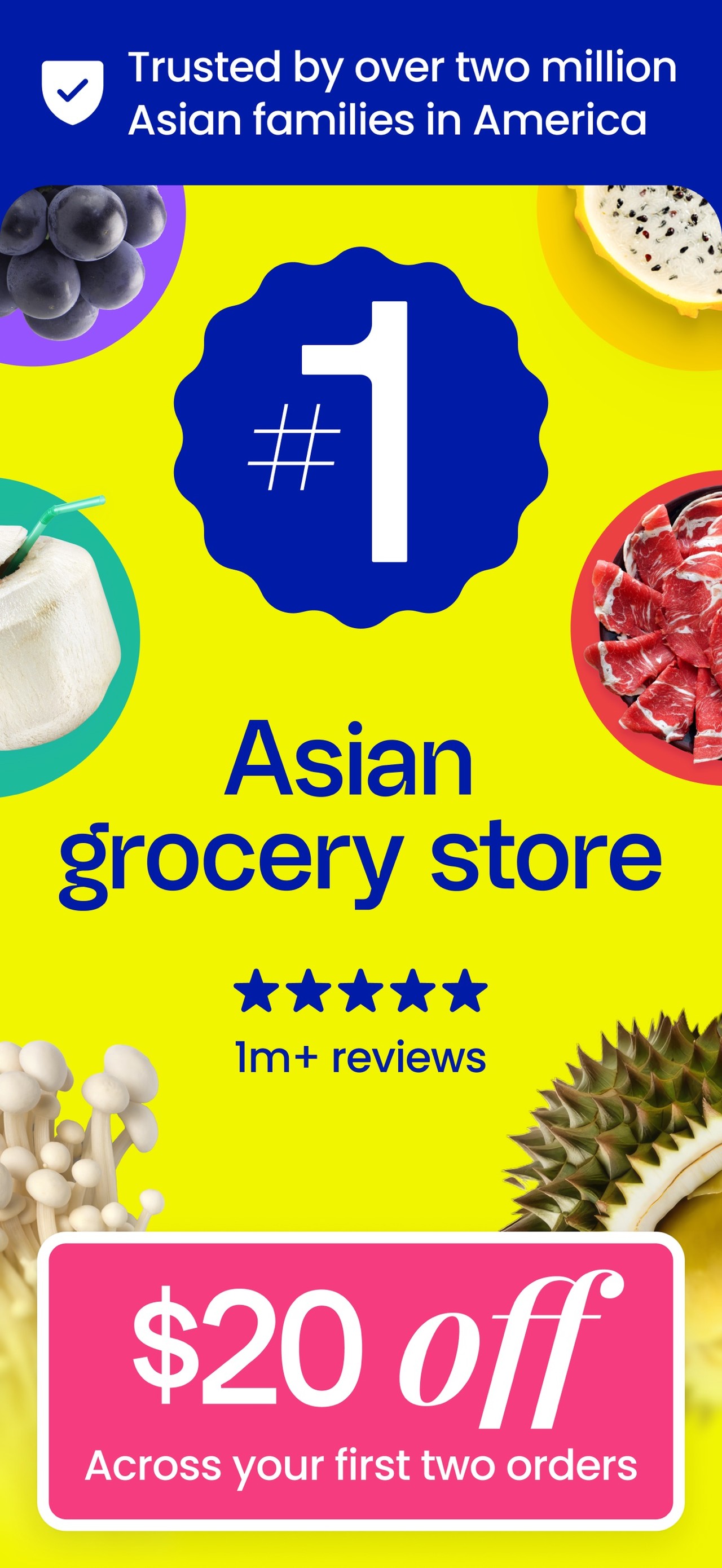 Weee! #1 Asian Grocery App iPhone screenshot 1