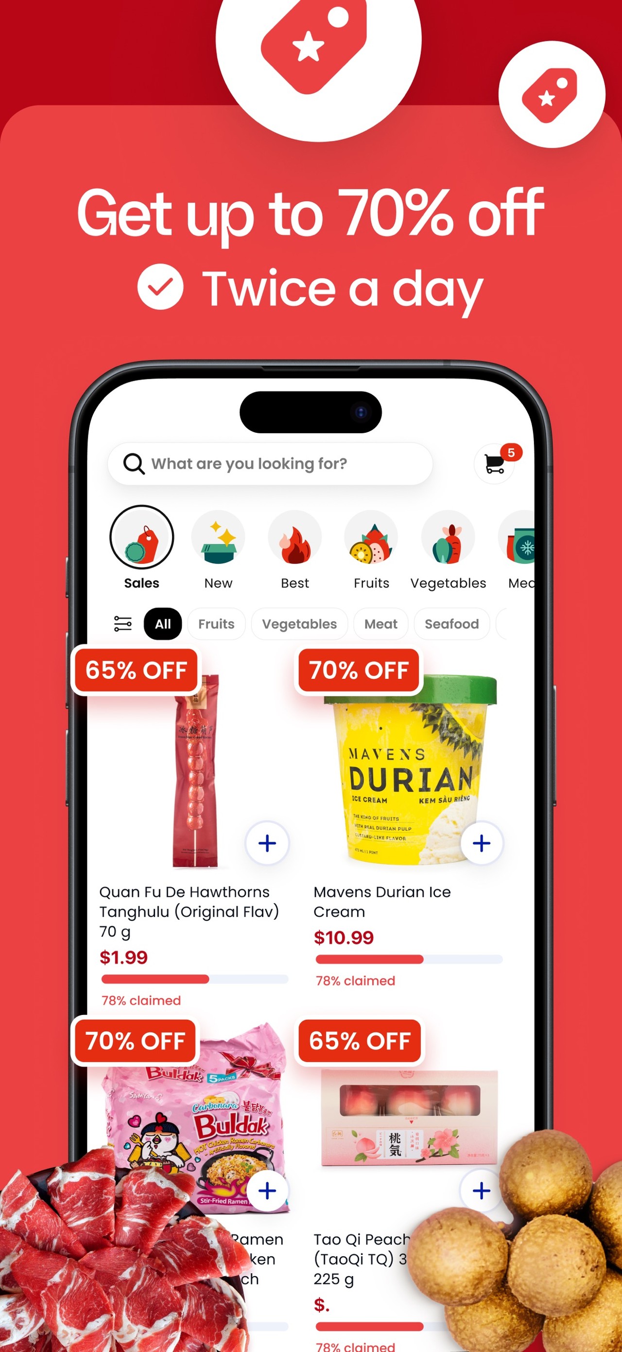 Weee! #1 Asian Grocery App iPhone screenshot 5