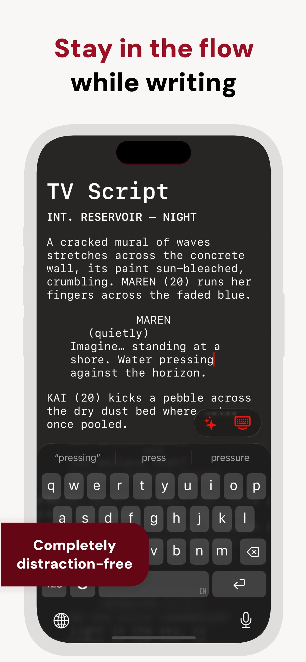 Werdsmith: Writing App iPhone screenshot 6