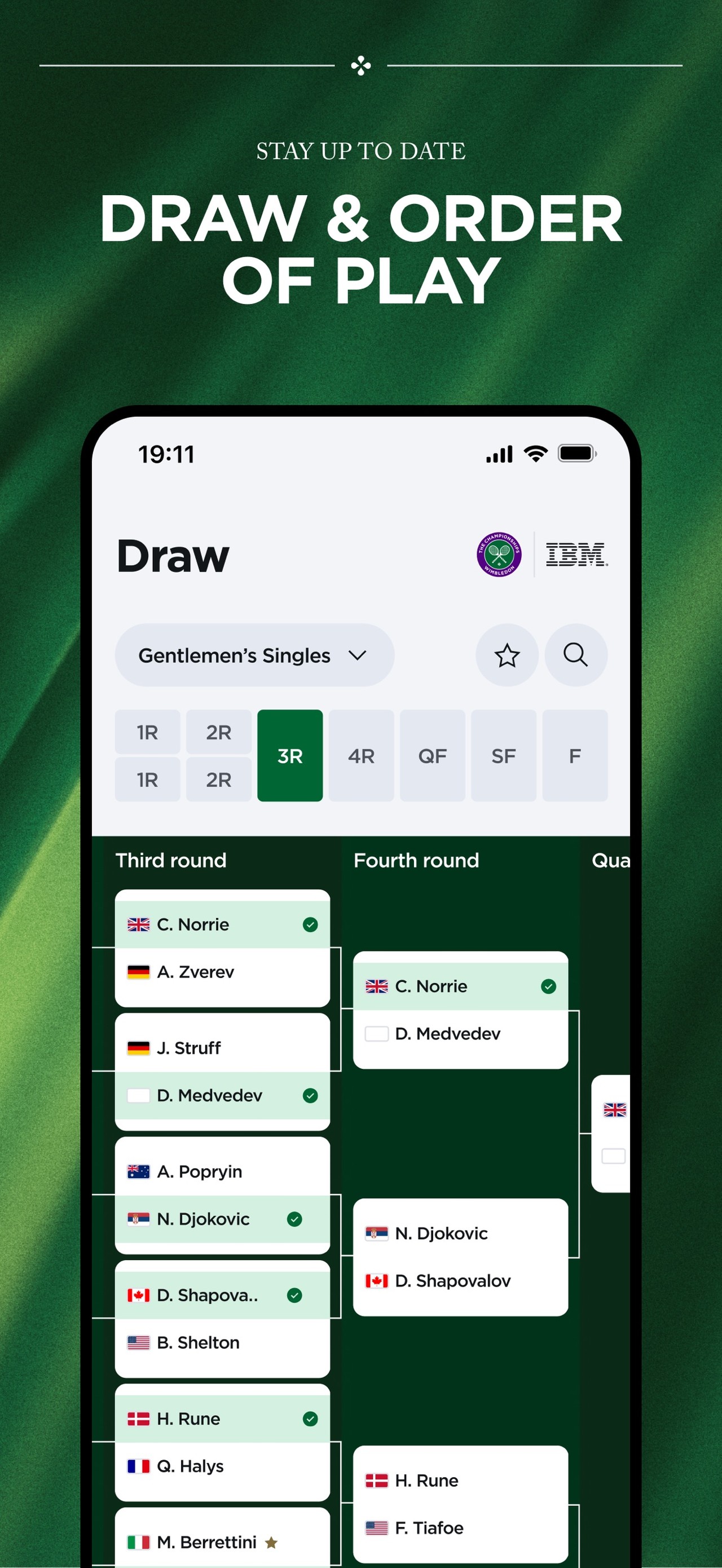 Wimbledon 2026 iPhone screenshot 4