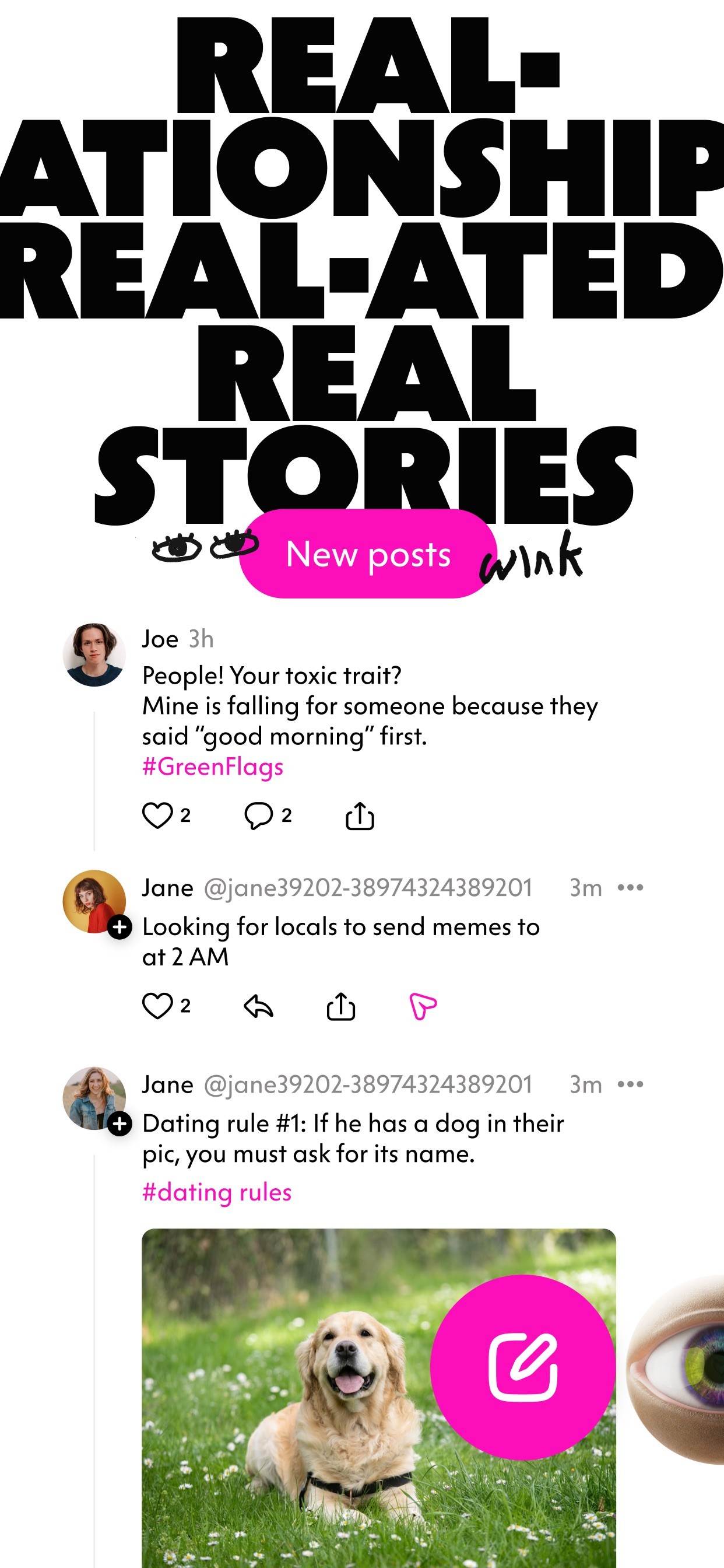 Wink Dating: Meet, Chat & Date iPhone screenshot 4