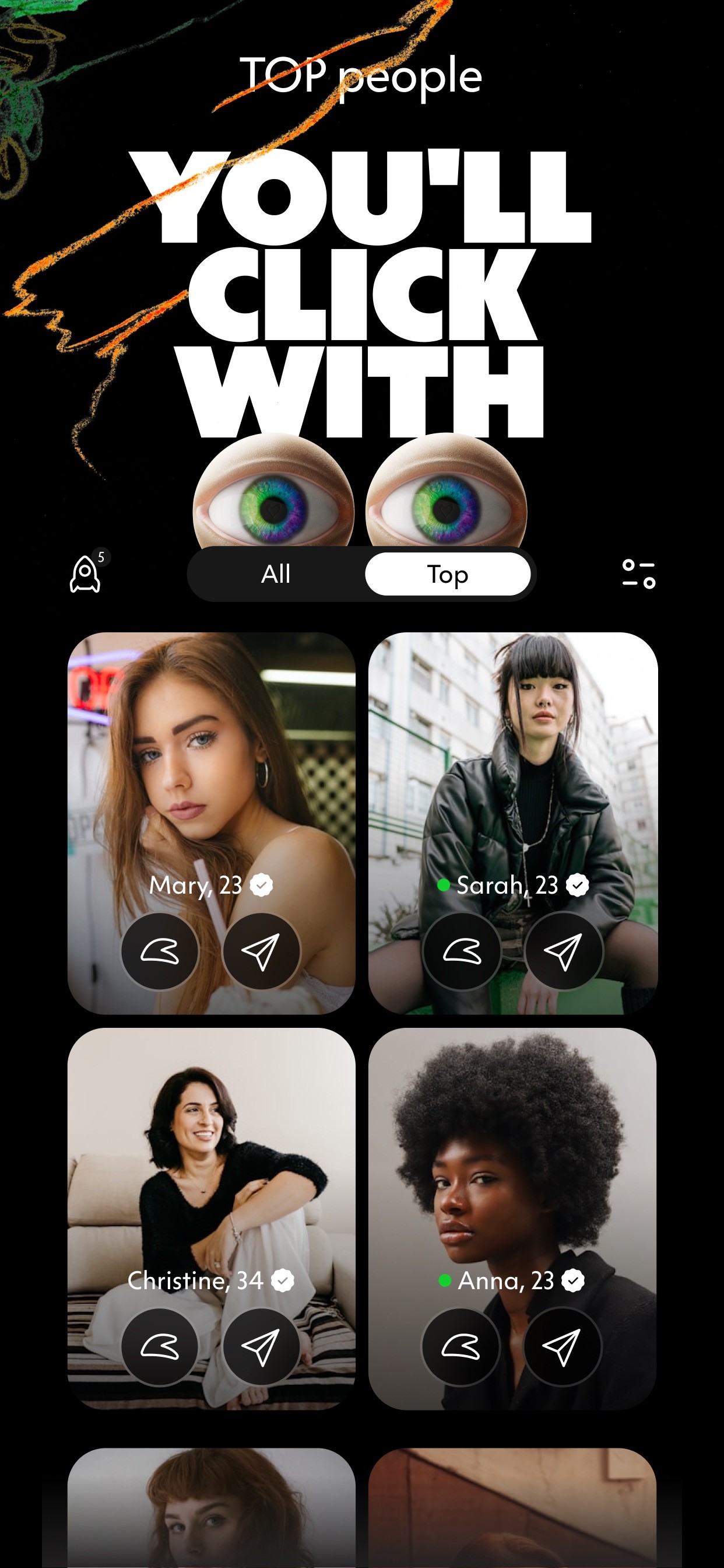 Wink Dating: Meet, Chat & Date iPhone screenshot 5