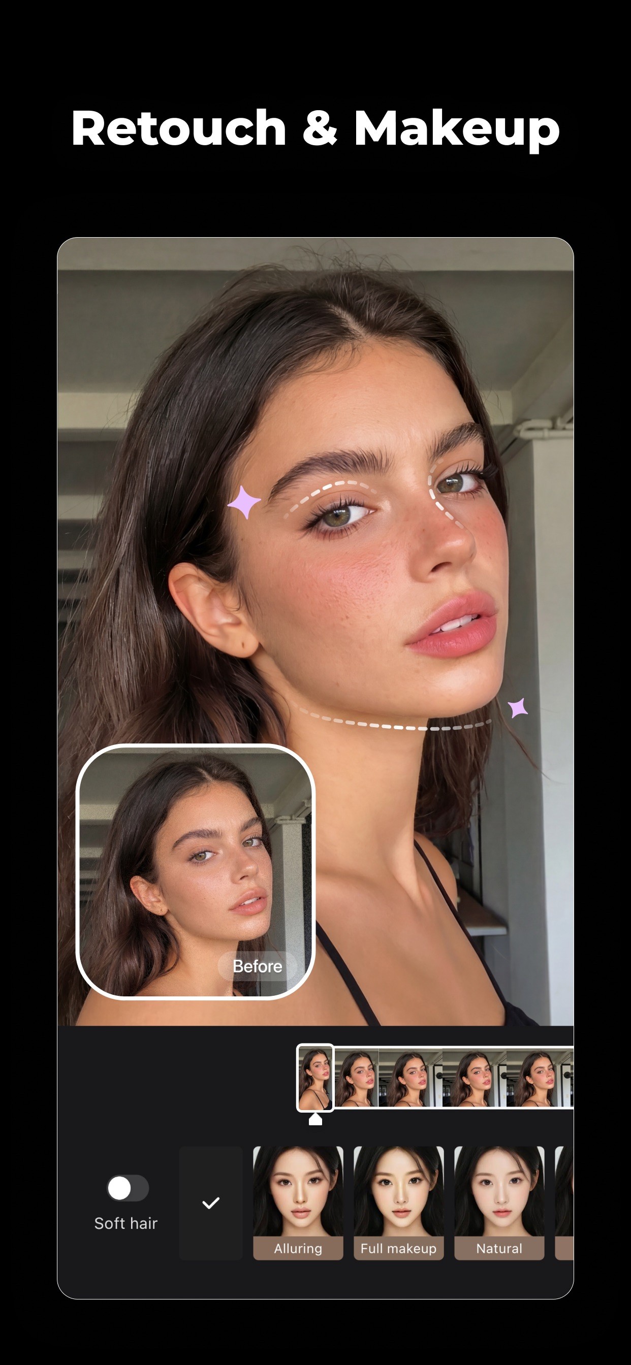 Wink: Video Enhancer & Editor iPhone screenshot 2