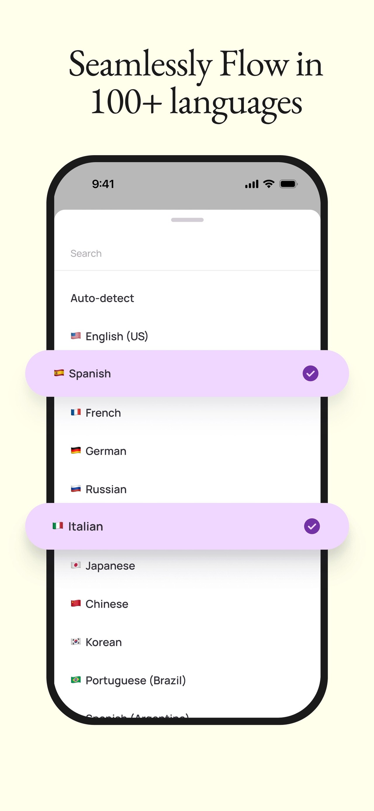 Wispr Flow: AI Voice Keyboard iPhone screenshot 6