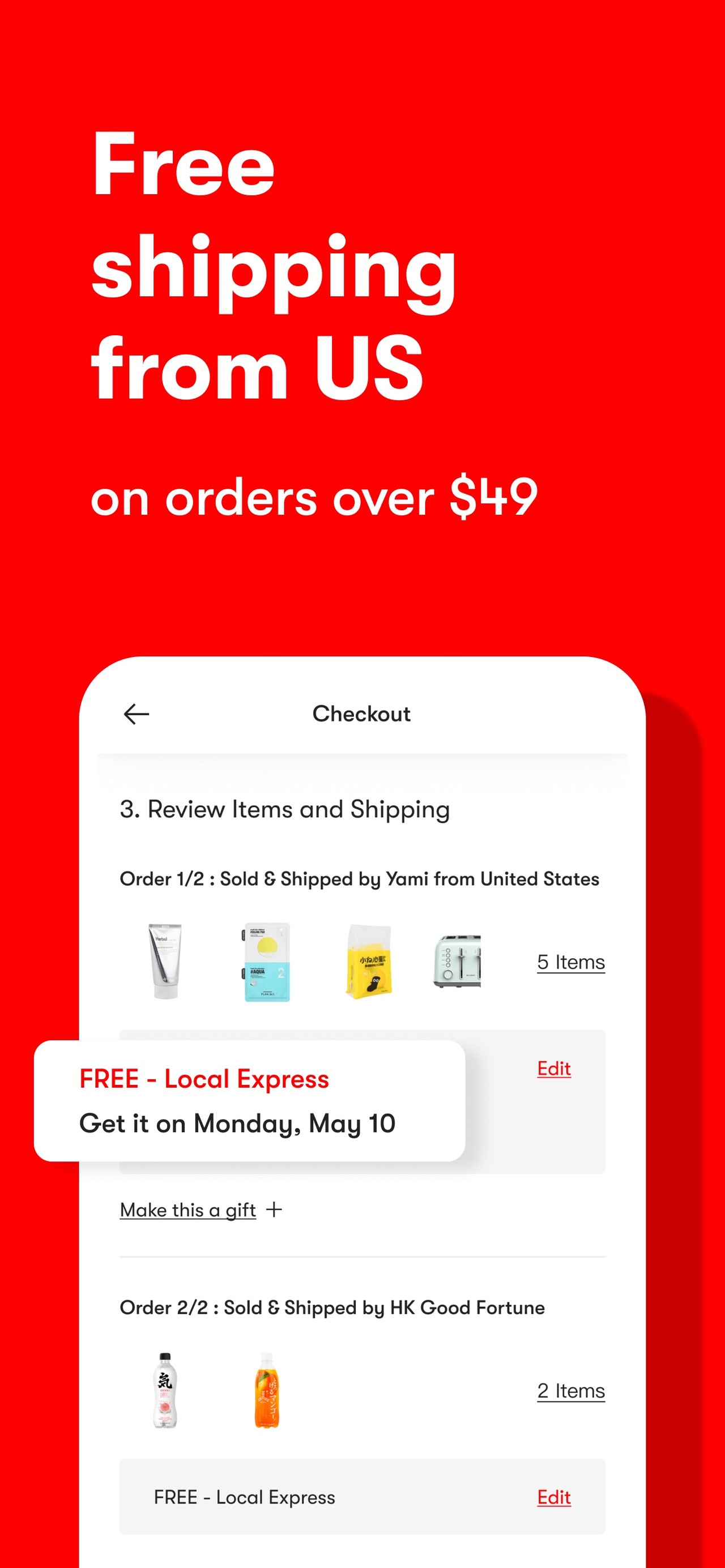 Yami: Shop All of Asia’s Best iPhone screenshot 3