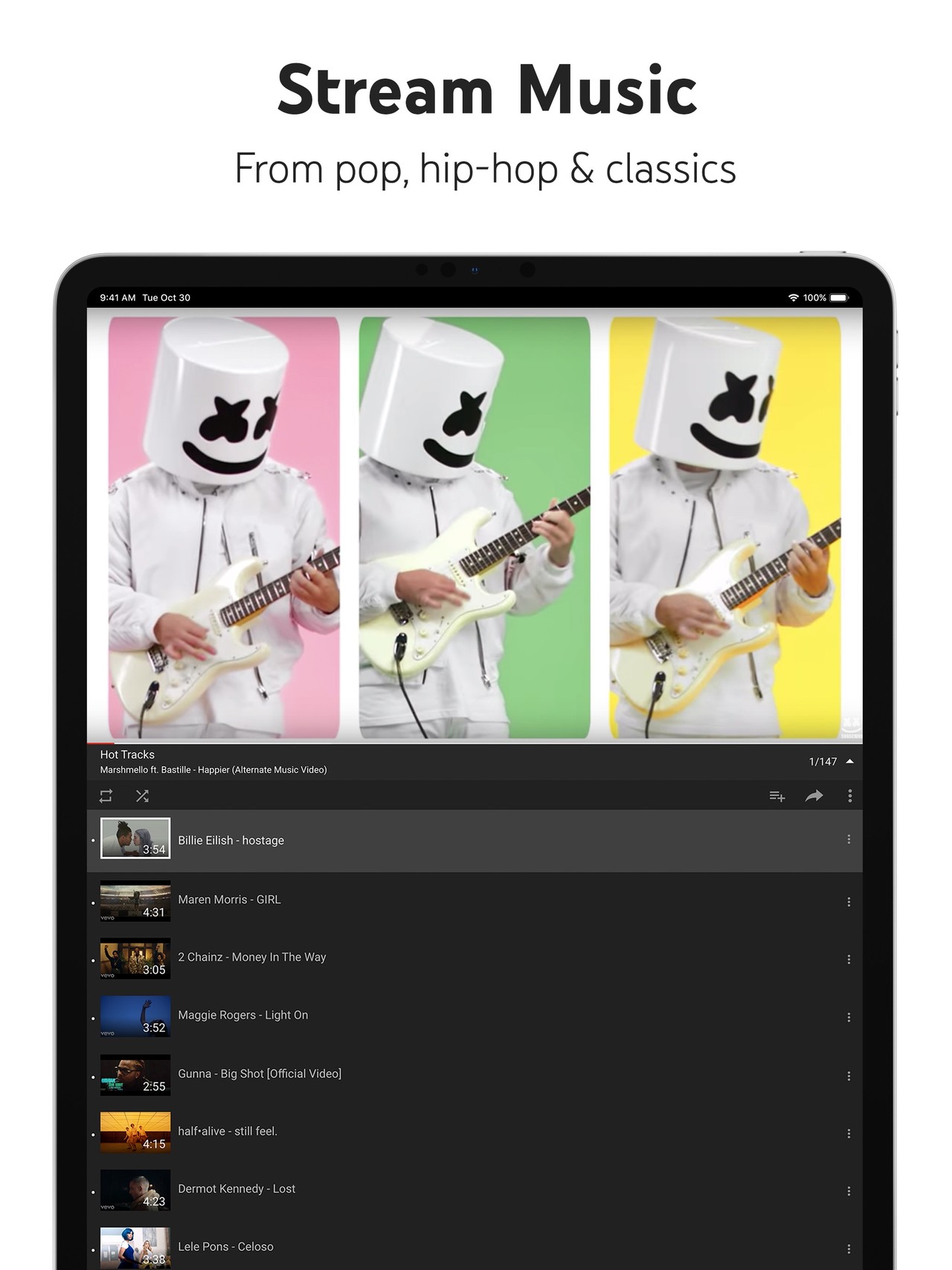 YouTube iPad screenshot 3