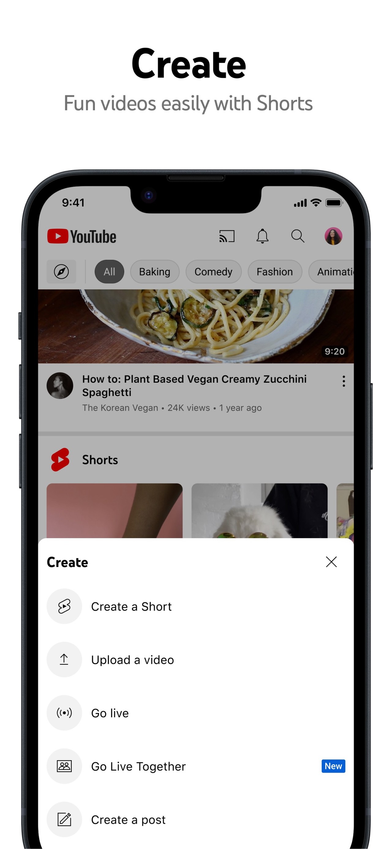 YouTube iPhone screenshot 2