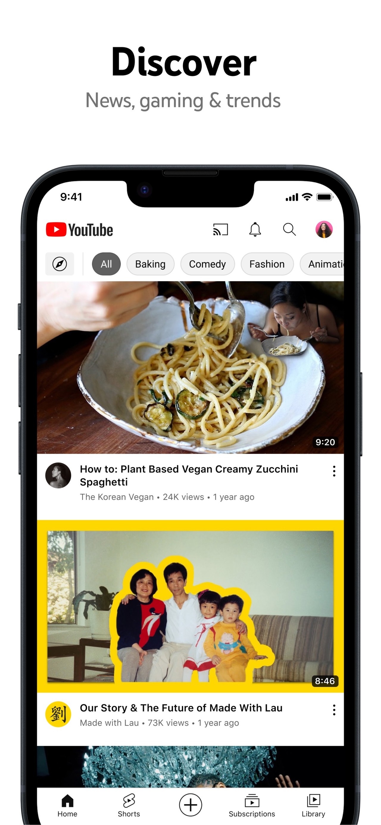 YouTube iPhone screenshot 6