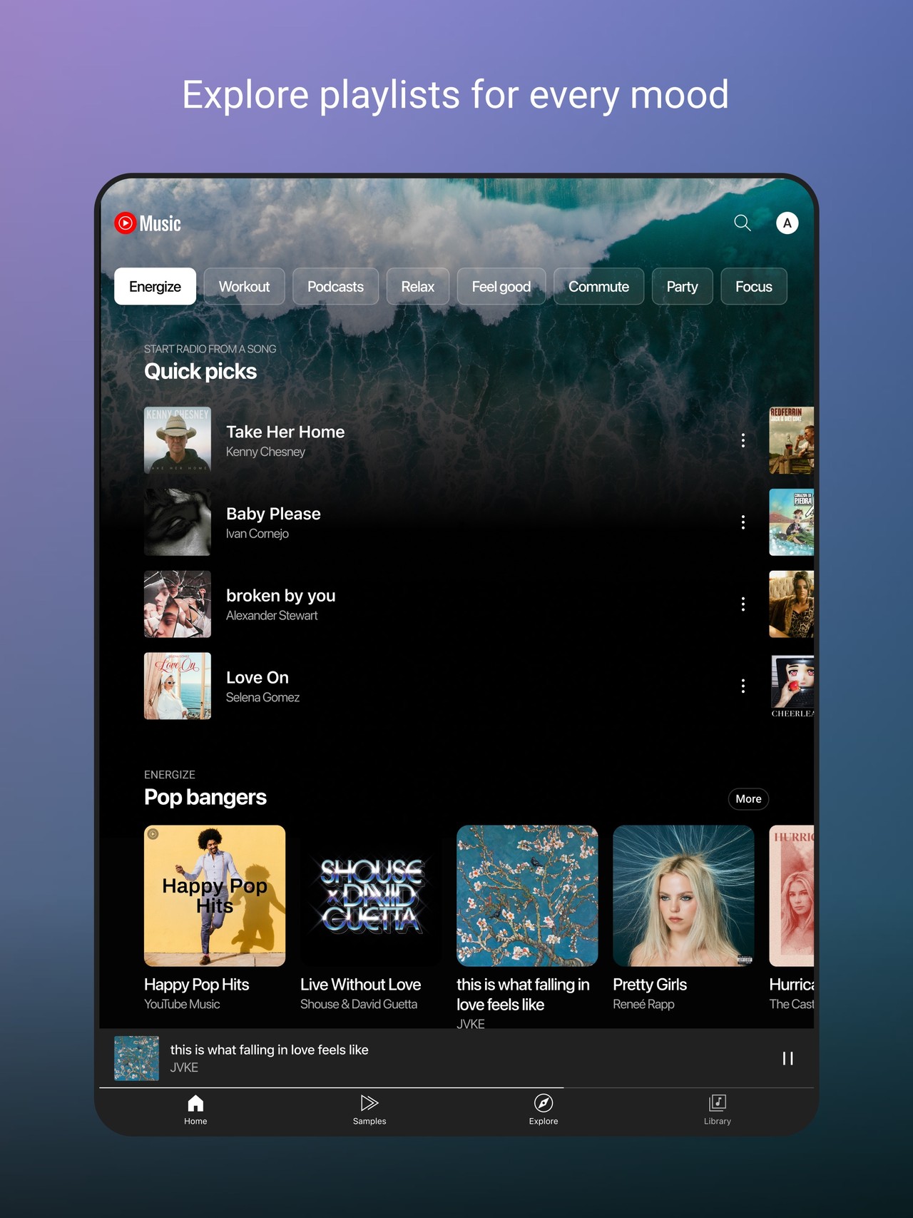 YouTube Music iPad screenshot 5