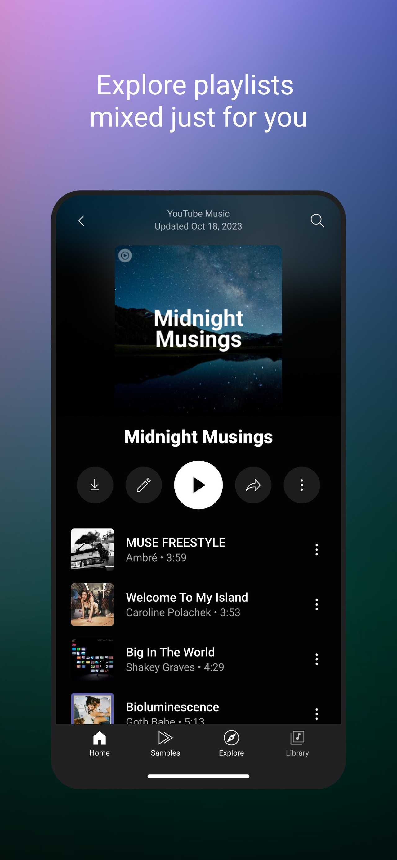 YouTube Music iPhone screenshot 5