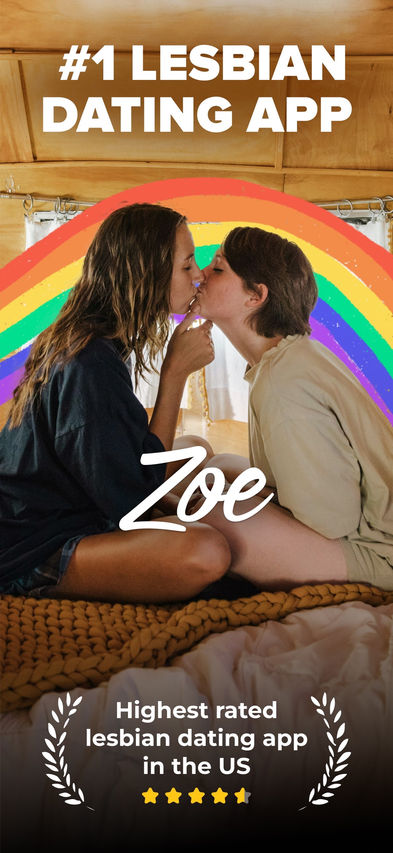 Zoe: Lesbian Dating & Chat iPhone screenshot 1