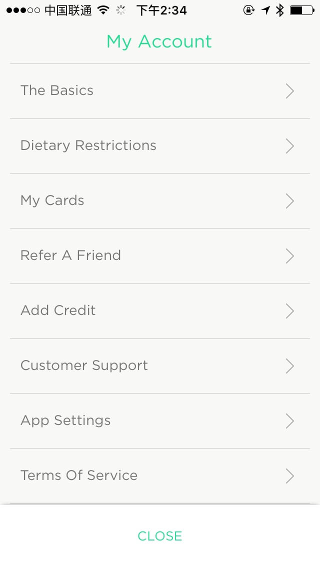 sweetgreen Setting