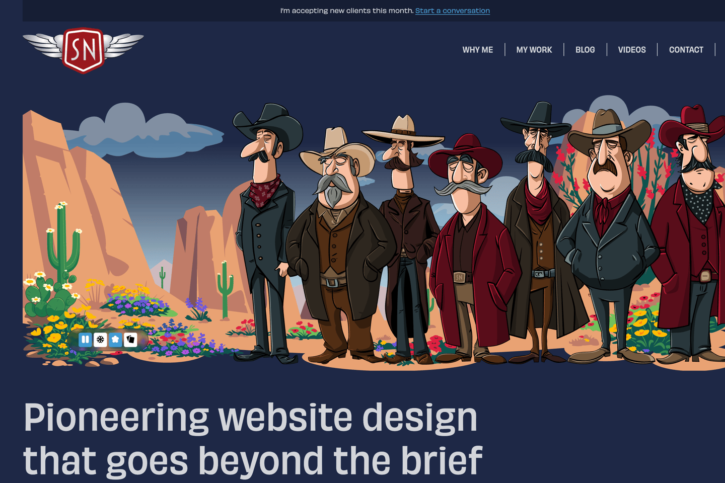 Stuff & Nonsense website preview