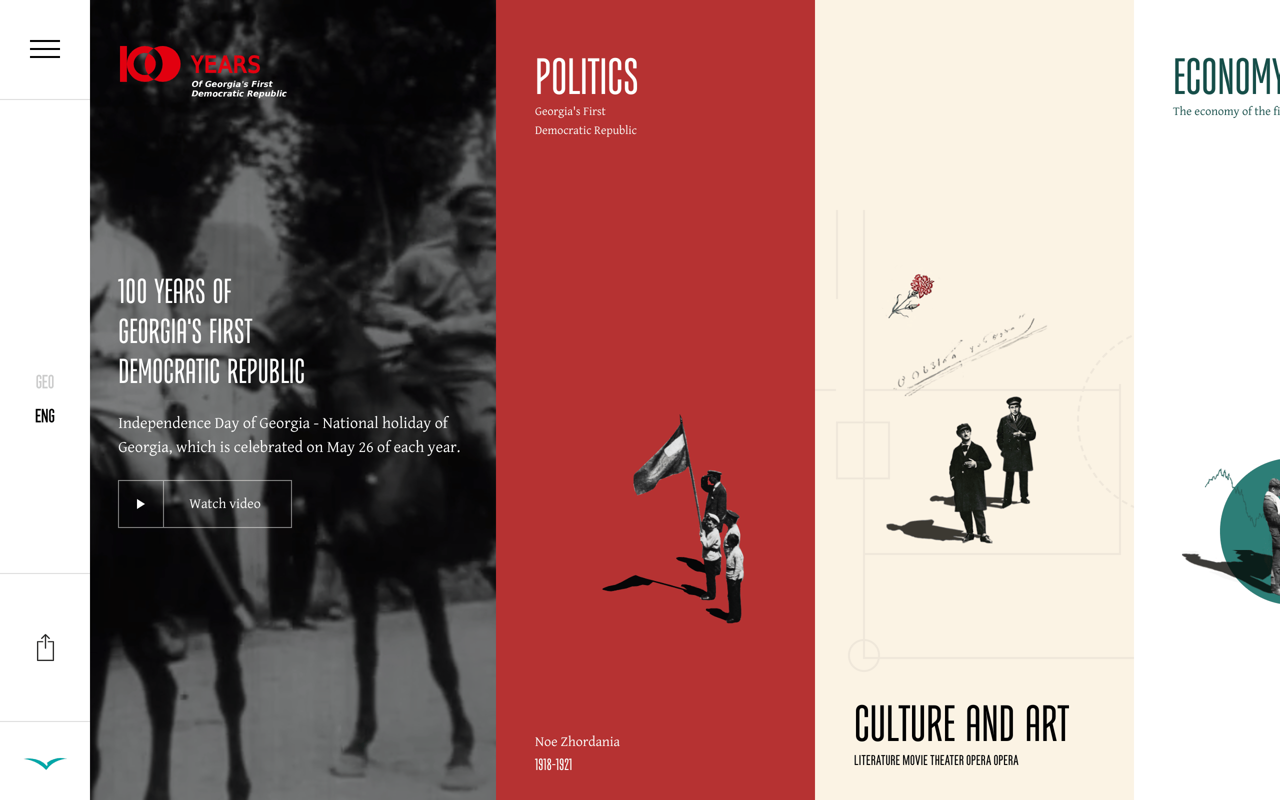 100 Years of Georgia’s First Democratic Republic
