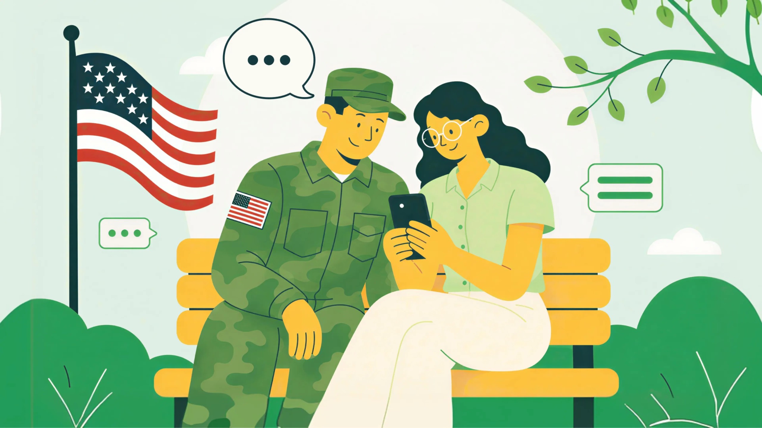 Memorial Day Premium Offer landscape event card