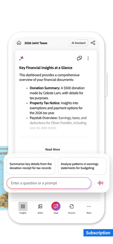 Adobe Acrobat Reader app screenshot 2