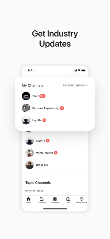 Blind app screenshot 3