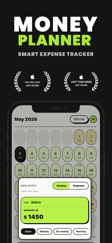 Budget Planner app screenshot 1