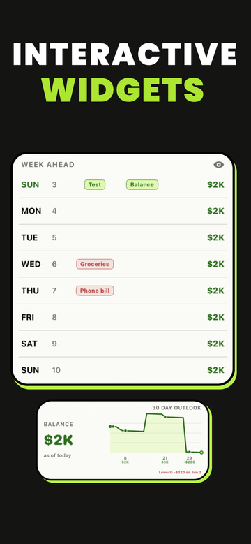 Budget Planner app screenshot 2