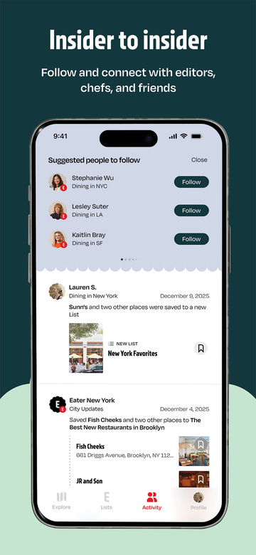 Eater app screenshot 3