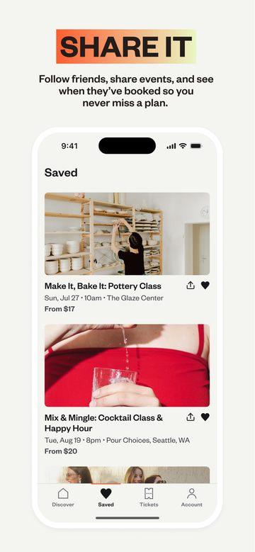 Eventbrite app screenshot 3